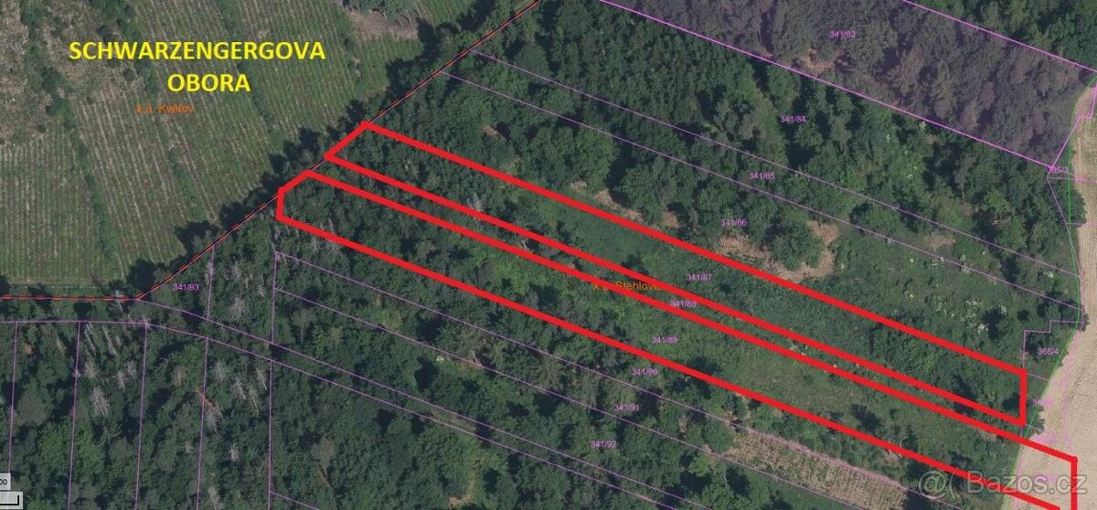 Pozemky pro bydlení, Bernartice u Milevska, 398 43