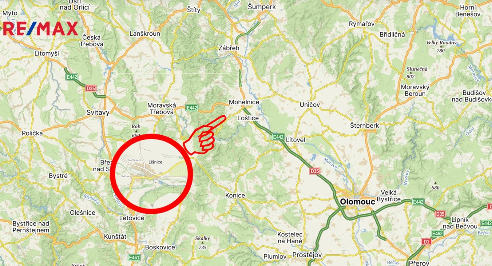 Prodej pozemek pro bydlení - Líšnice, 831 m²