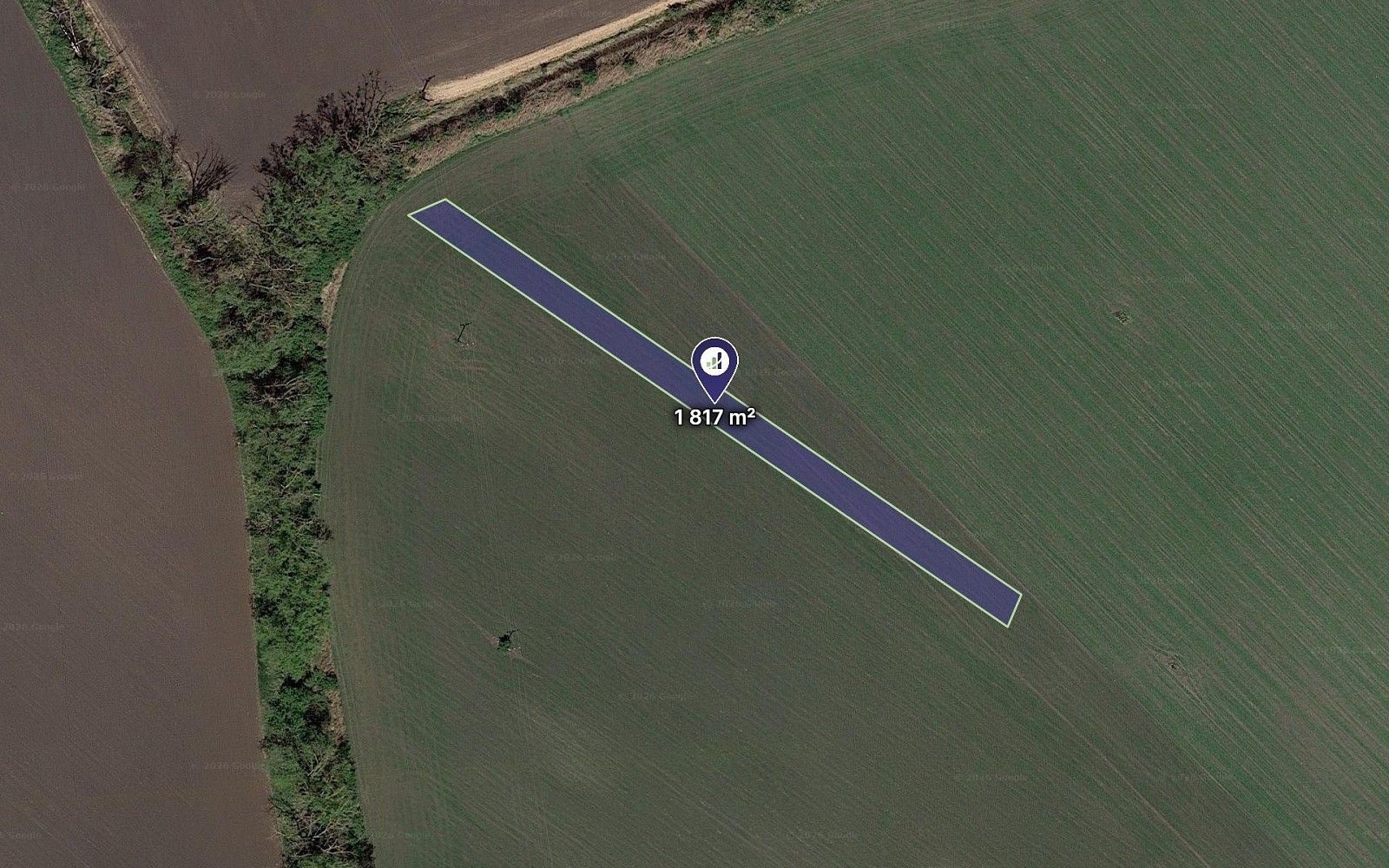 Zemědělský pozemek, 1 817 m²