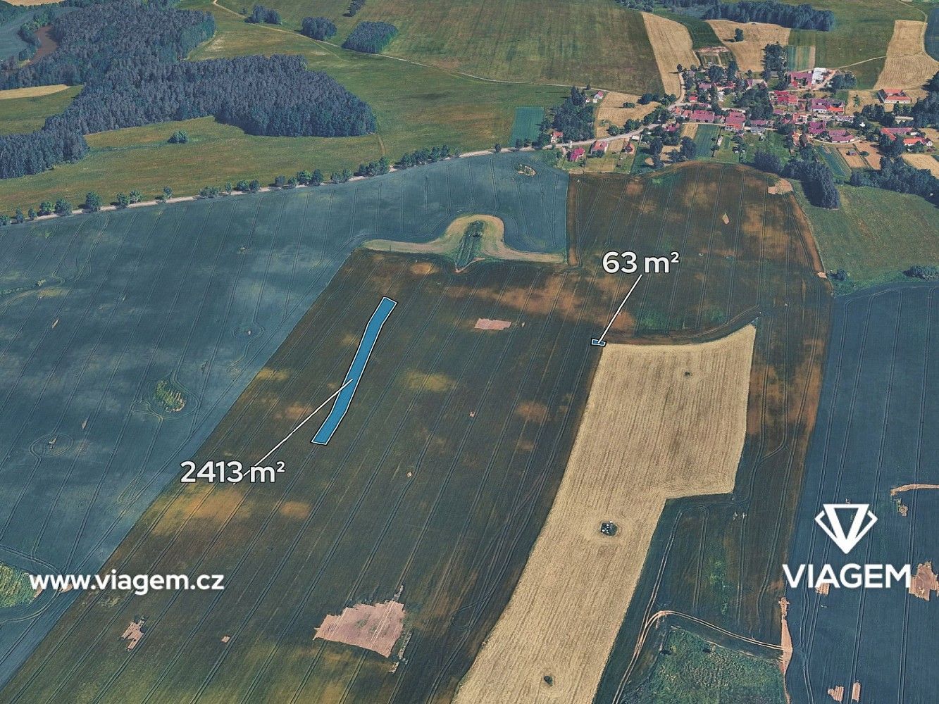 Zemědělské pozemky, Trhové Sviny, okres České Budějovice, Jihočeský kraj - 1