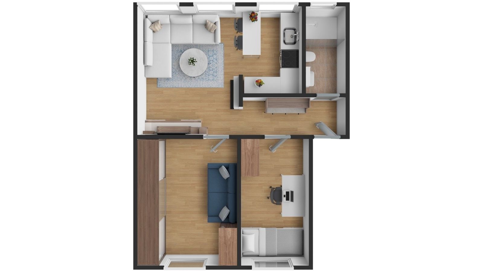 3+kk, Švábenicova 342, Trutnov Horní Předměstí, 46 m² - 2