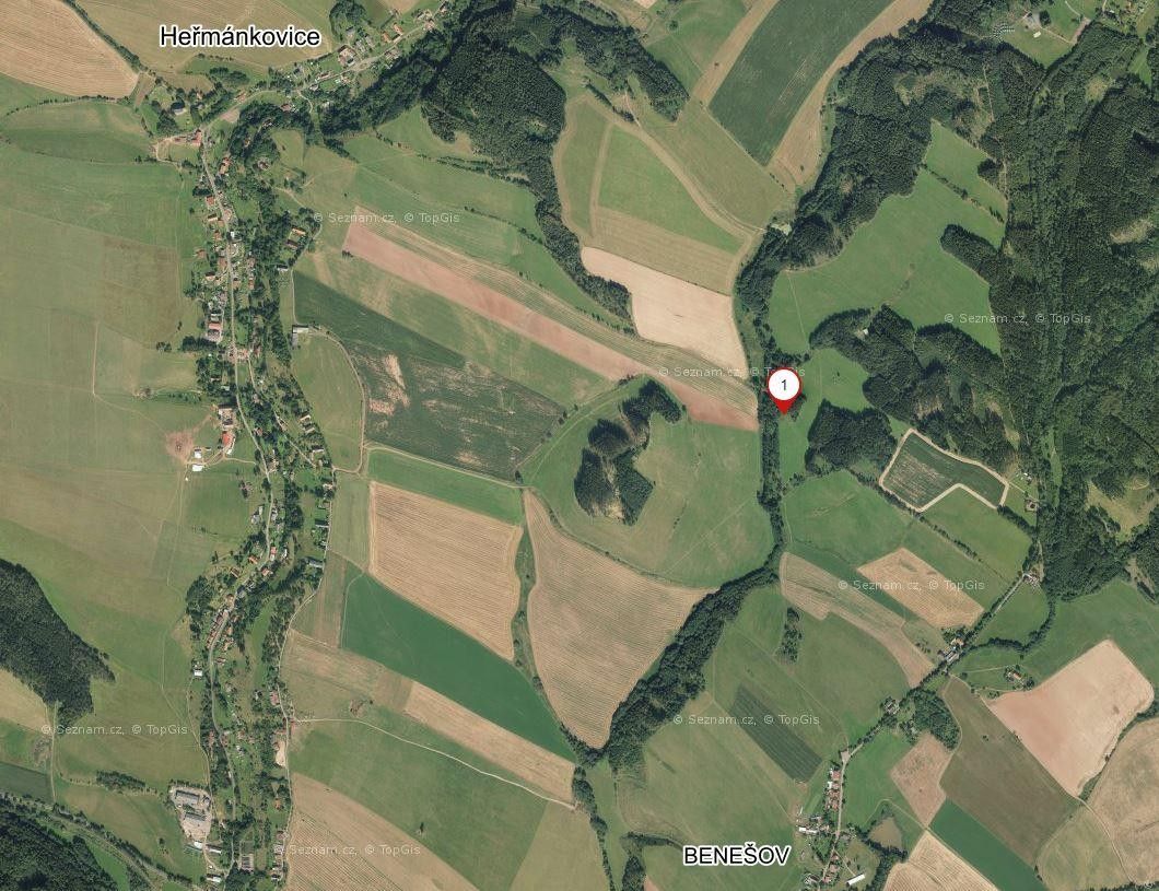 Louka · 4 529 m² · Rožmitál, Broumov - 3