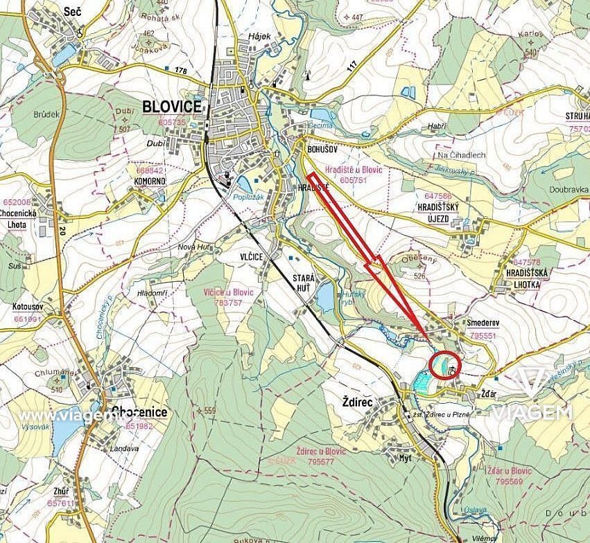 Prodej zemědělský pozemek - Ždírec, okres Plzeň-jih, Plzeňský kraj - 5