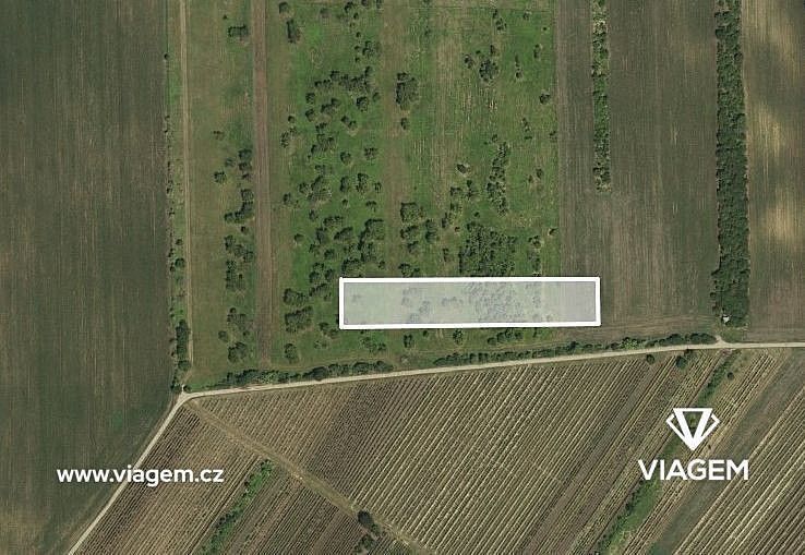 Zemědělské pozemky, Hrušky, okres Břeclav, Jihomoravský kraj