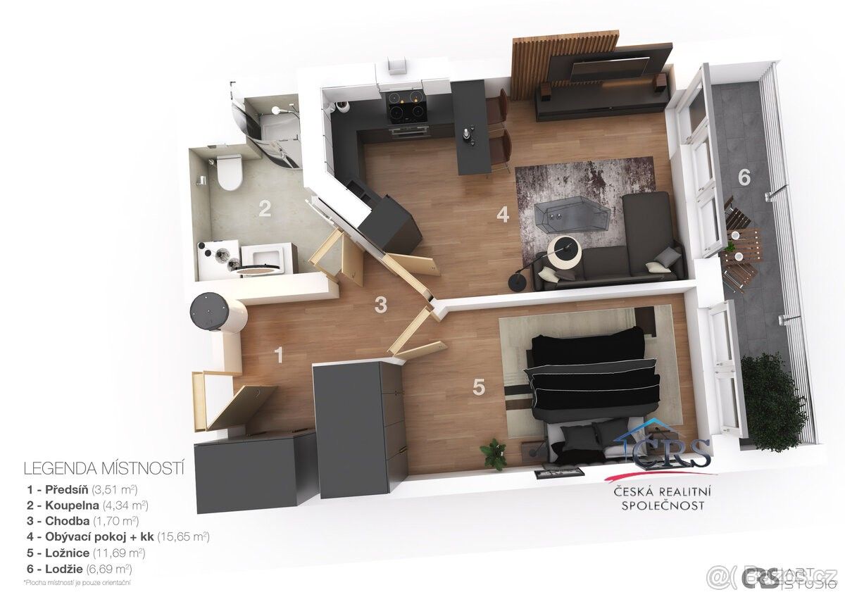 Pronájem byt - Praha, 199 00