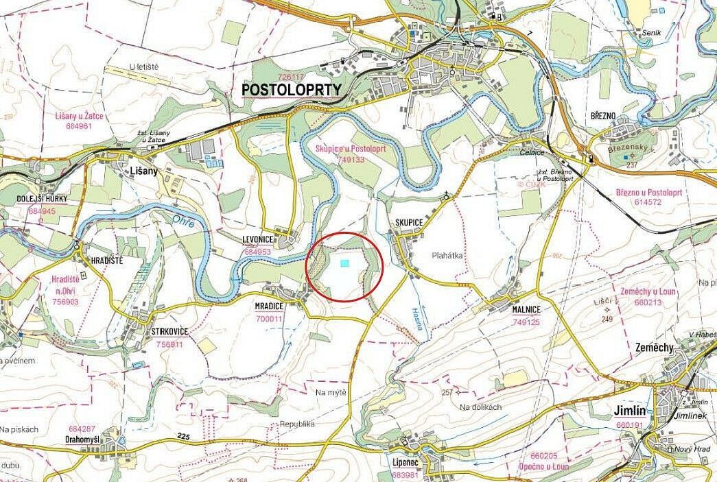 Zemědělský pozemek · Postoloprty - Mradice, okres Louny - 4