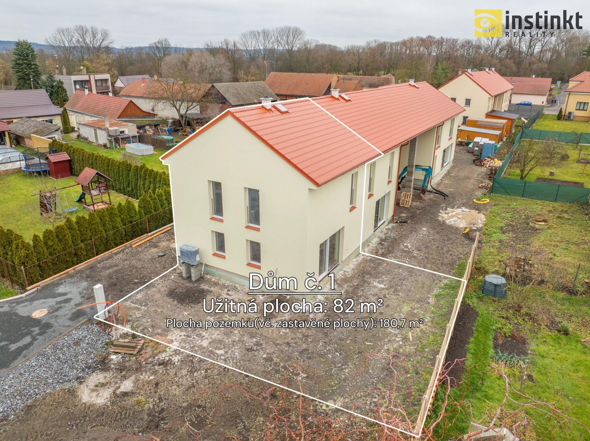 Rodinné domy, Dobšice, 82 m²