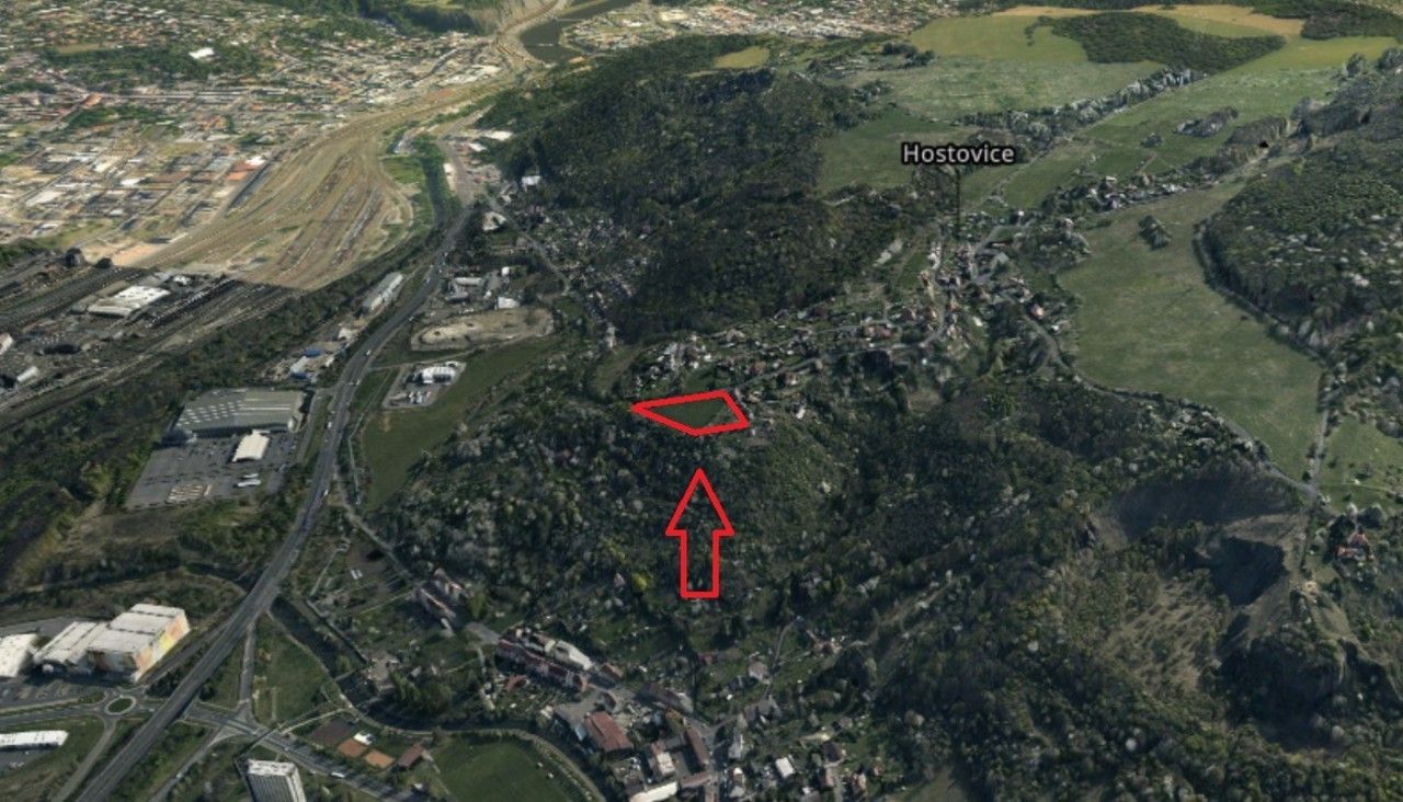 Prodej pozemek pro bydlení - Hospodářská 75, Ústí nad Labem Hostovice, 5 240 m² - 5