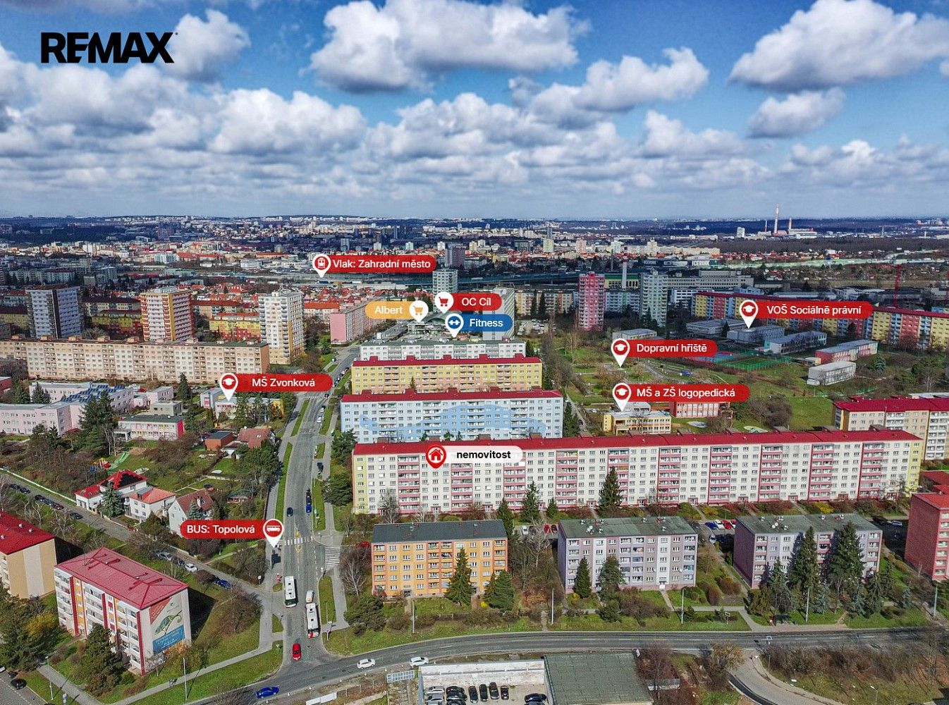 Prodej byt 2+1 - Jasmínová, Praha 10 - Záběhlice, 52 m² - 5