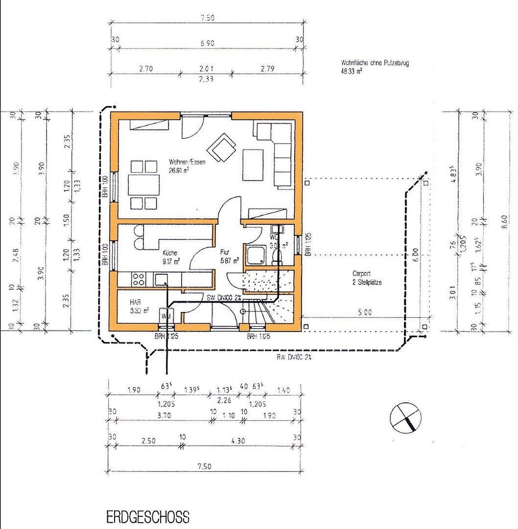 Rodinné domy, , Severní Porýní-Vestfálsko, 89 m² - 1
