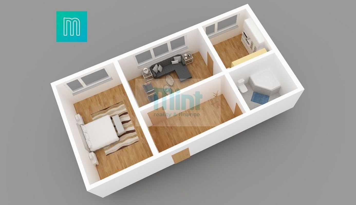 Pronájem byt 2+1 - Ostrava - Bělský Les, okres Ostrava-město, Moravskoslezský kraj, 45 m² - 2