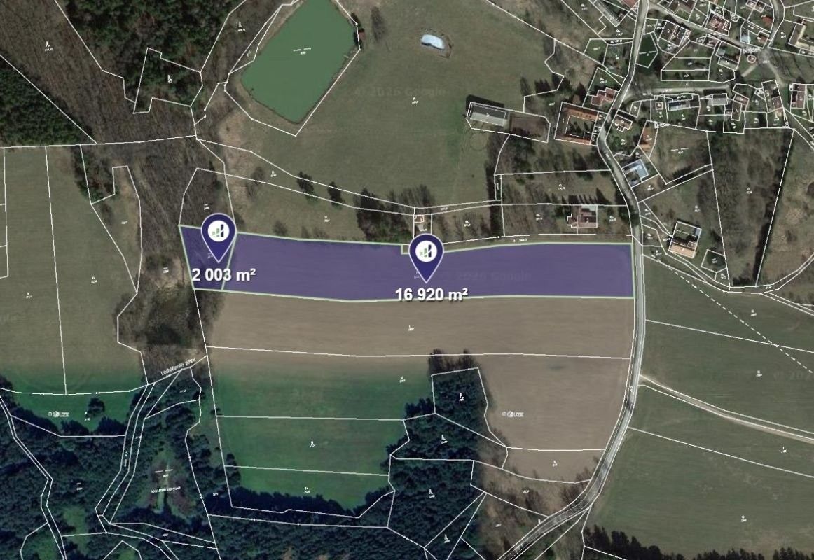 Louka, 18 923 m²