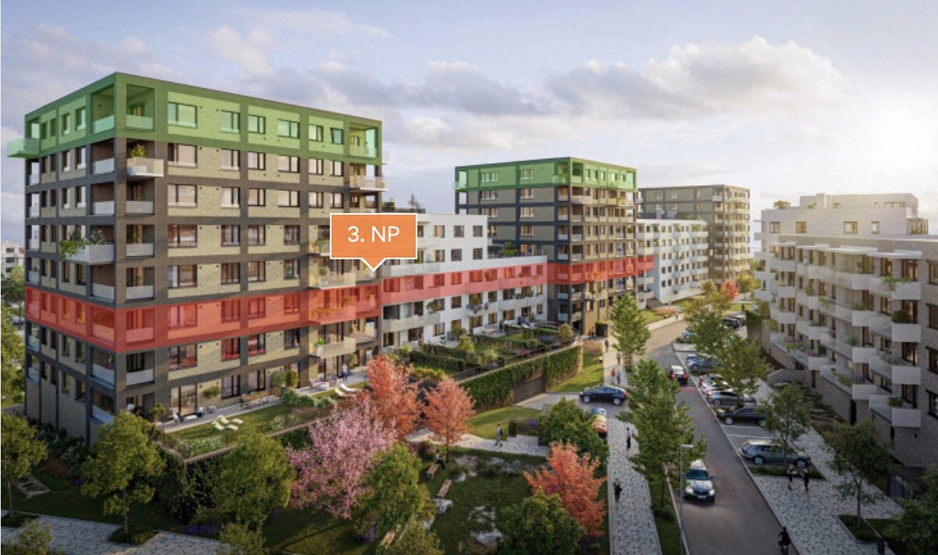Byt 2+1 · 58 m² · Praha - Stodůlky, okres Praha 13, Hlavní město Praha - 4