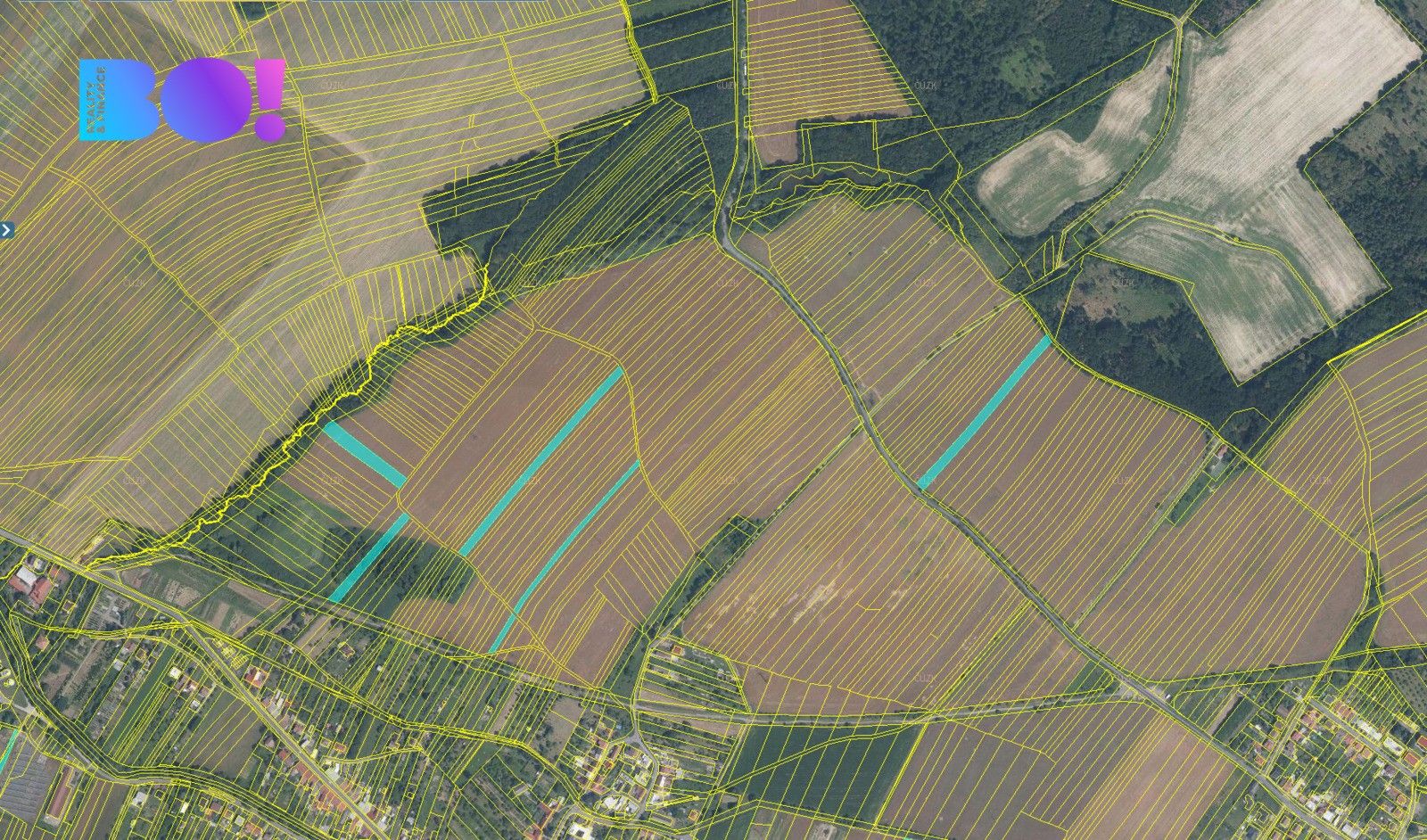 Prodej zemědělský pozemek - Bystřice pod Hostýnem, 22 005 m²