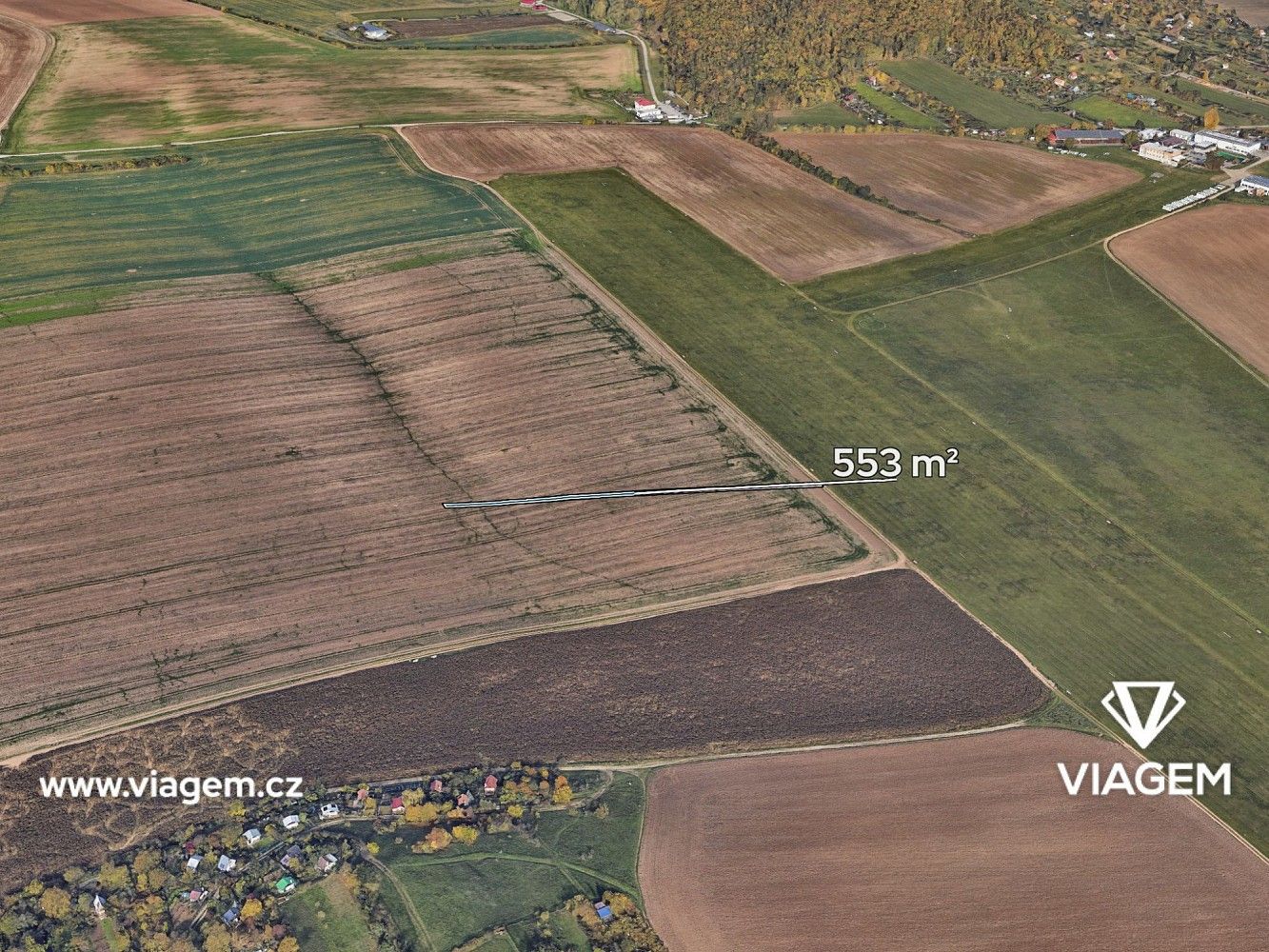 Zemědělský pozemek, 553 m²