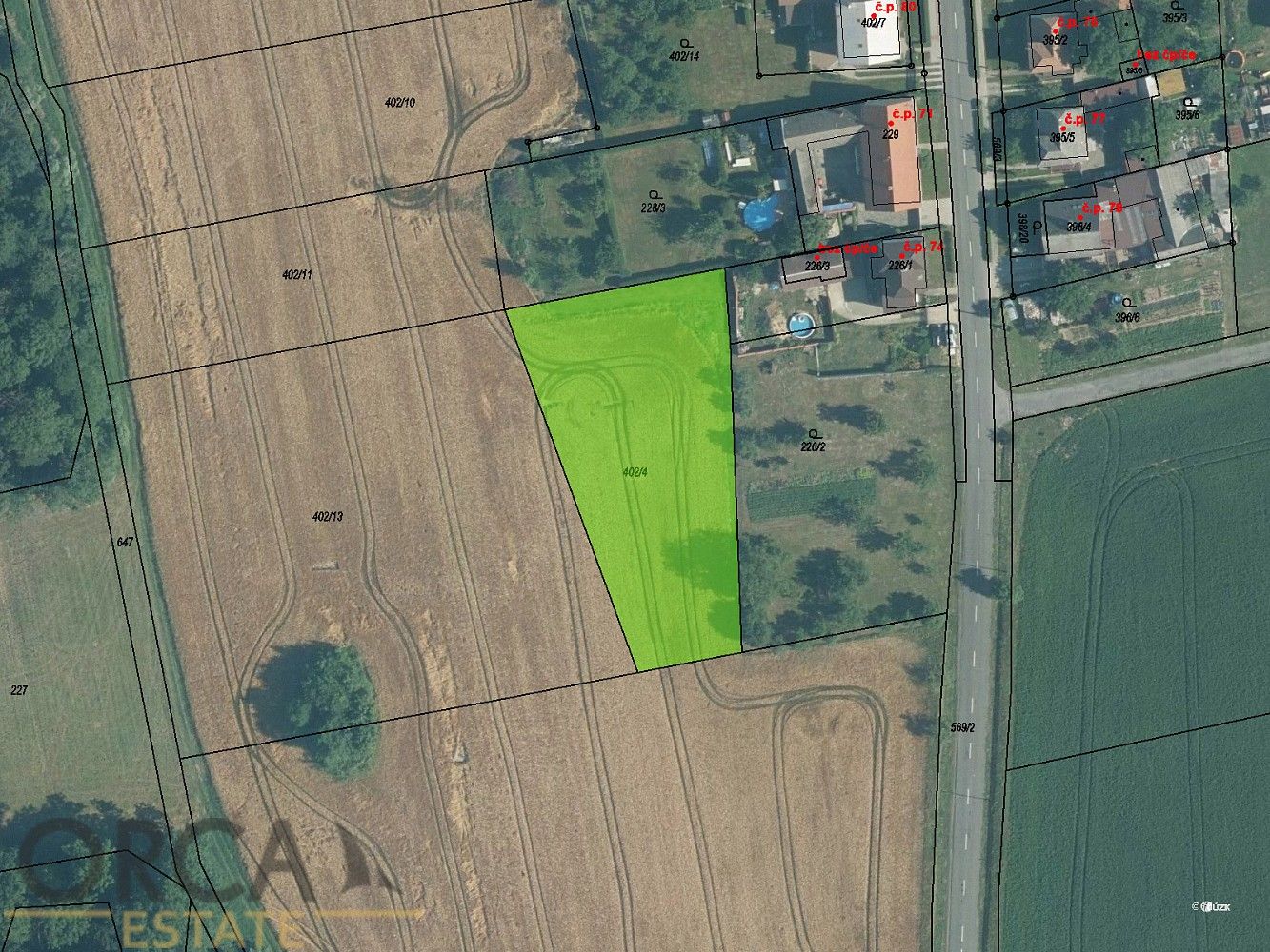 Zemědělské pozemky, Blazice, okres Kroměříž, Zlínský kraj - 1