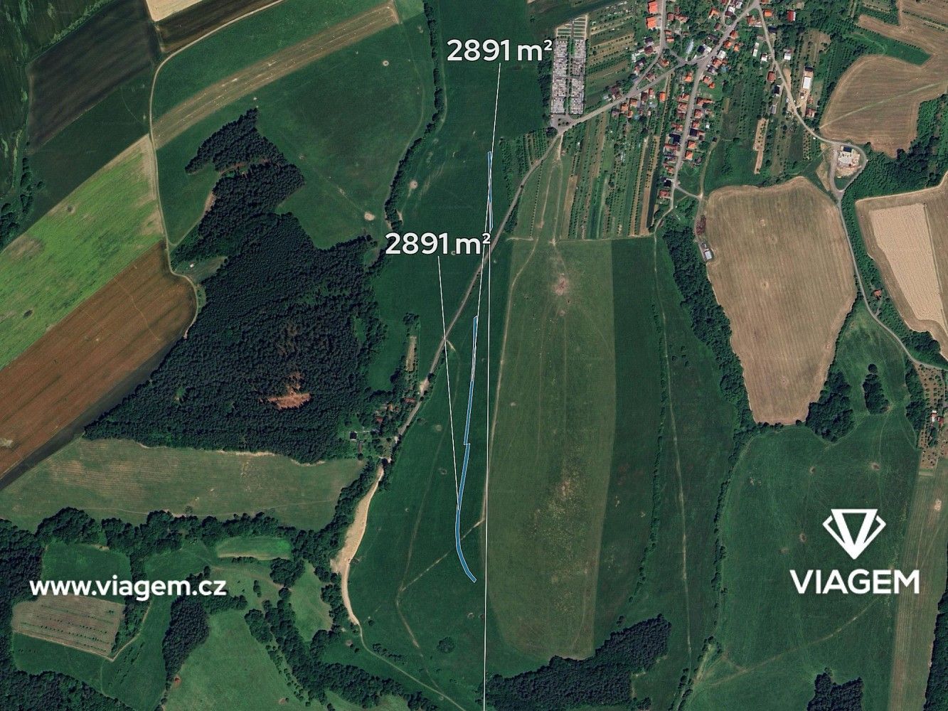 Zemědělské pozemky, Újezd, okres Zlín, Zlínský kraj - 2