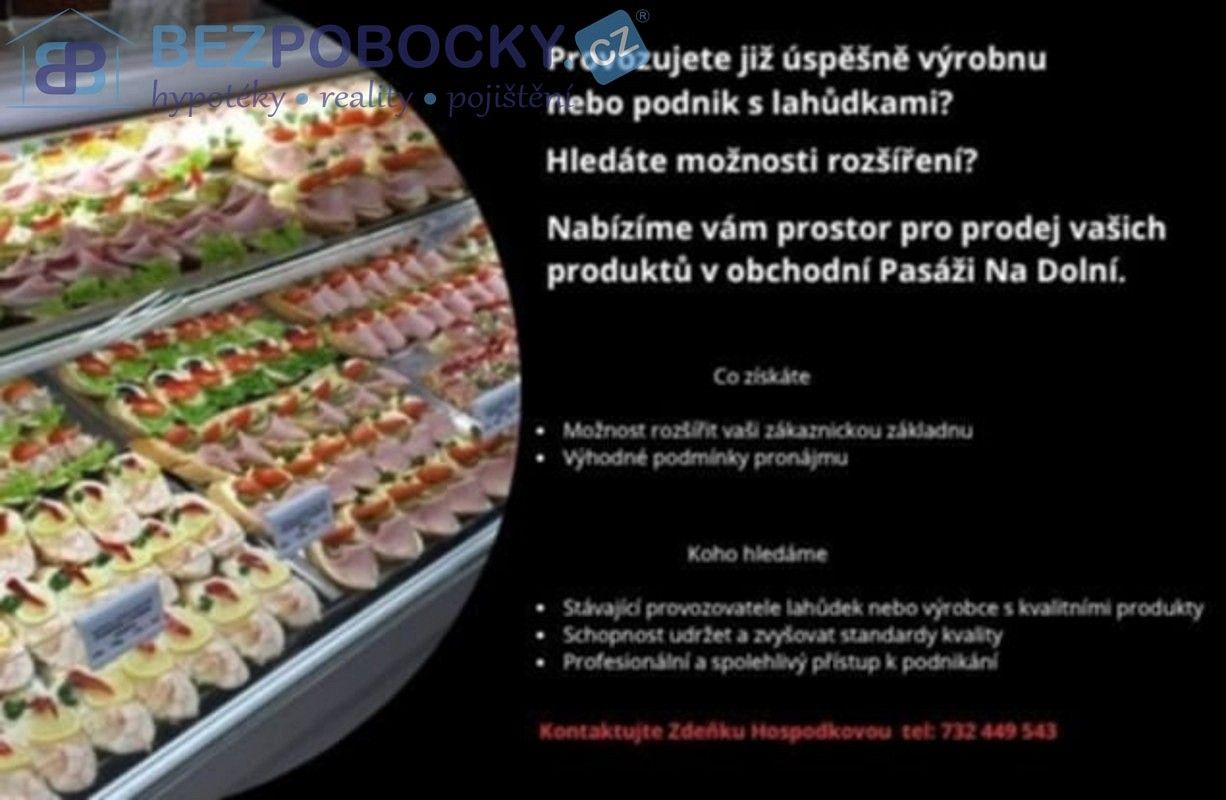 Kanceláře, Havlíčkův Brod, Kraj Vysočina, 50 m² - 1