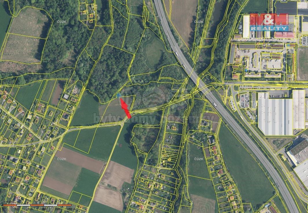 Prodej pozemek - Mosty, Český Těšín, 184 m²