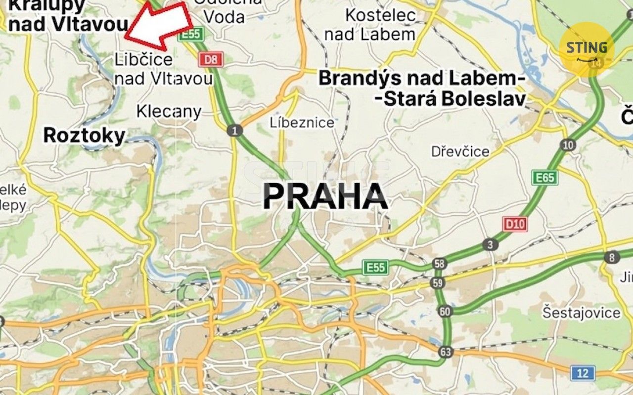 Zemědělské pozemky, Zlončice, 1 071 m² - 1