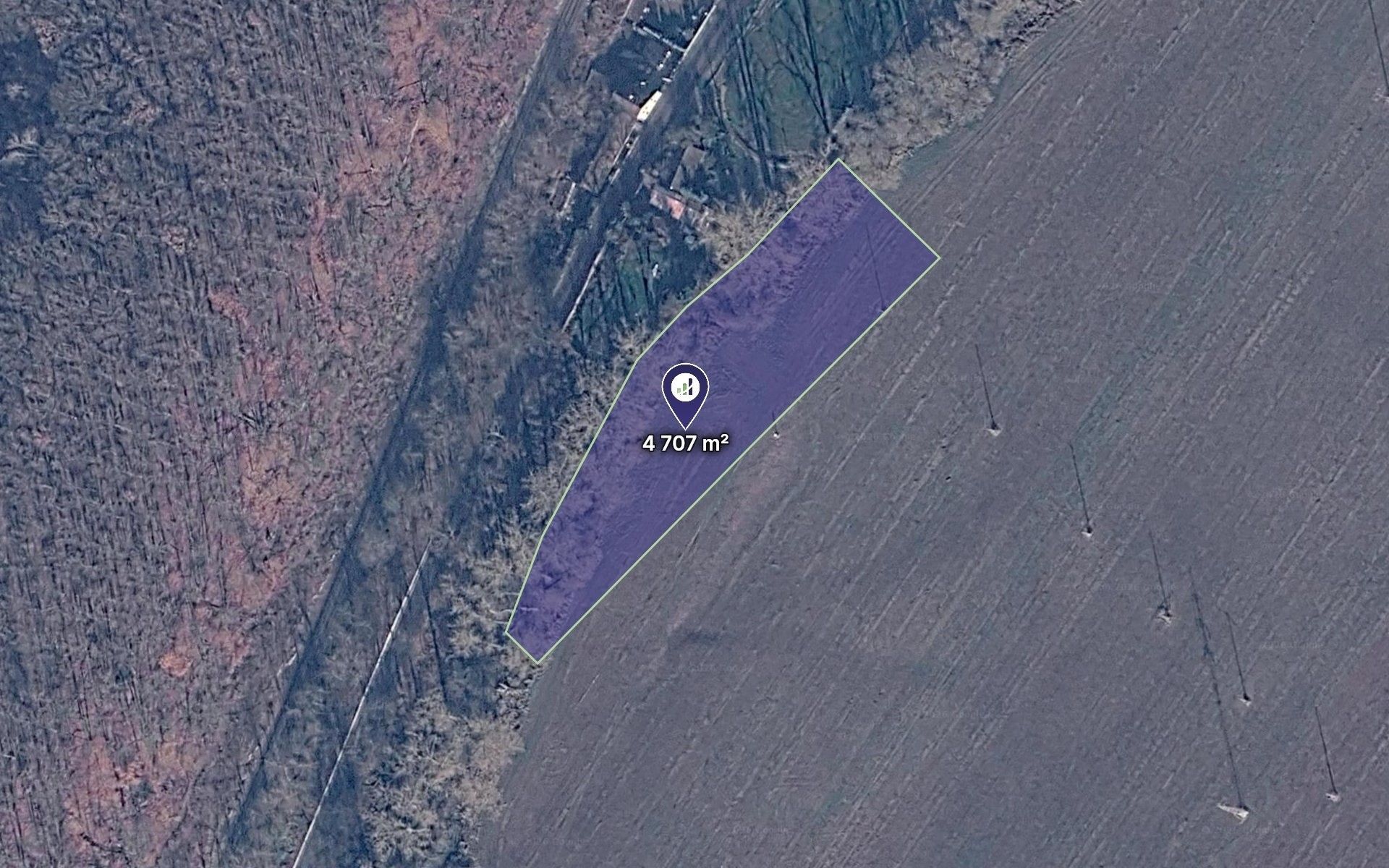 Louka, 4 707 m²