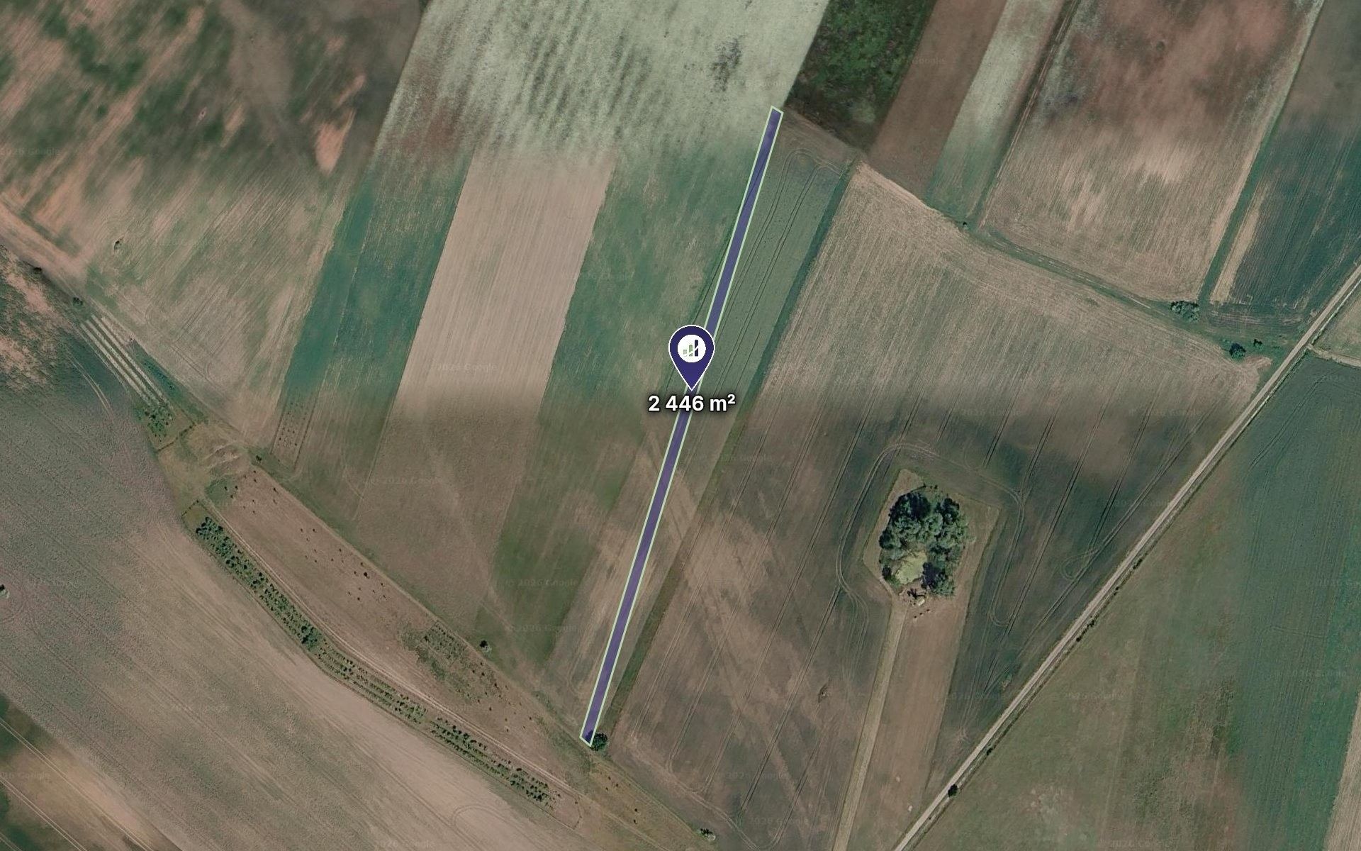 Zemědělské pozemky, Kostice, 2 446 m² - 1