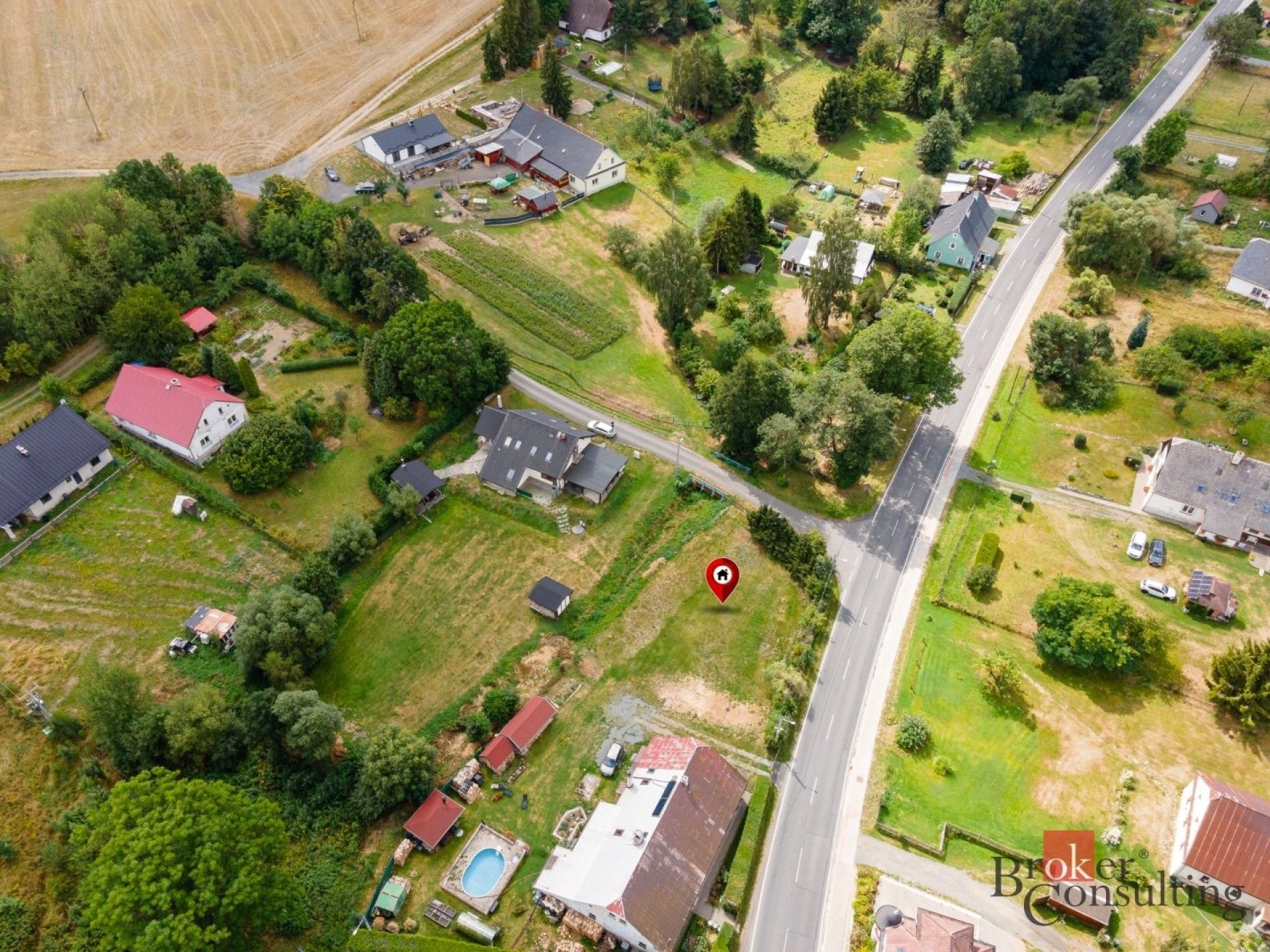 Pozemky pro bydlení, Stará Rudná, Rudná pod Pradědem, 1 037 m² - 2
