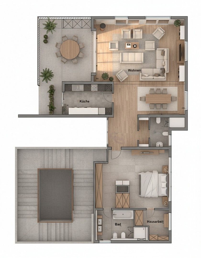2+kk, , Severní Porýní-Vestfálsko, 135 m² - 1