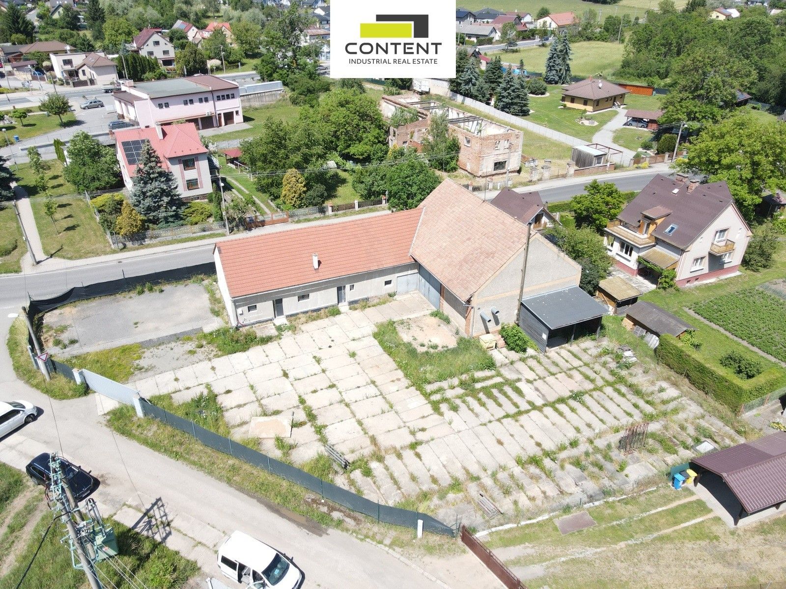 Sklady, Židněves, 1 618 m² - 1