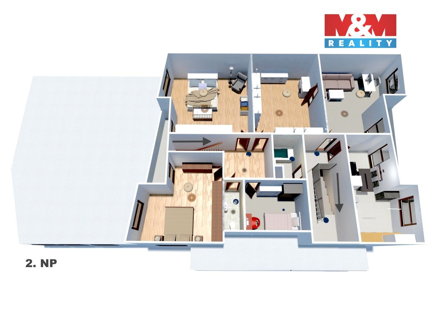Prodej rodinný dům - Rudé armády, Droužkovice, 486 m² - 5