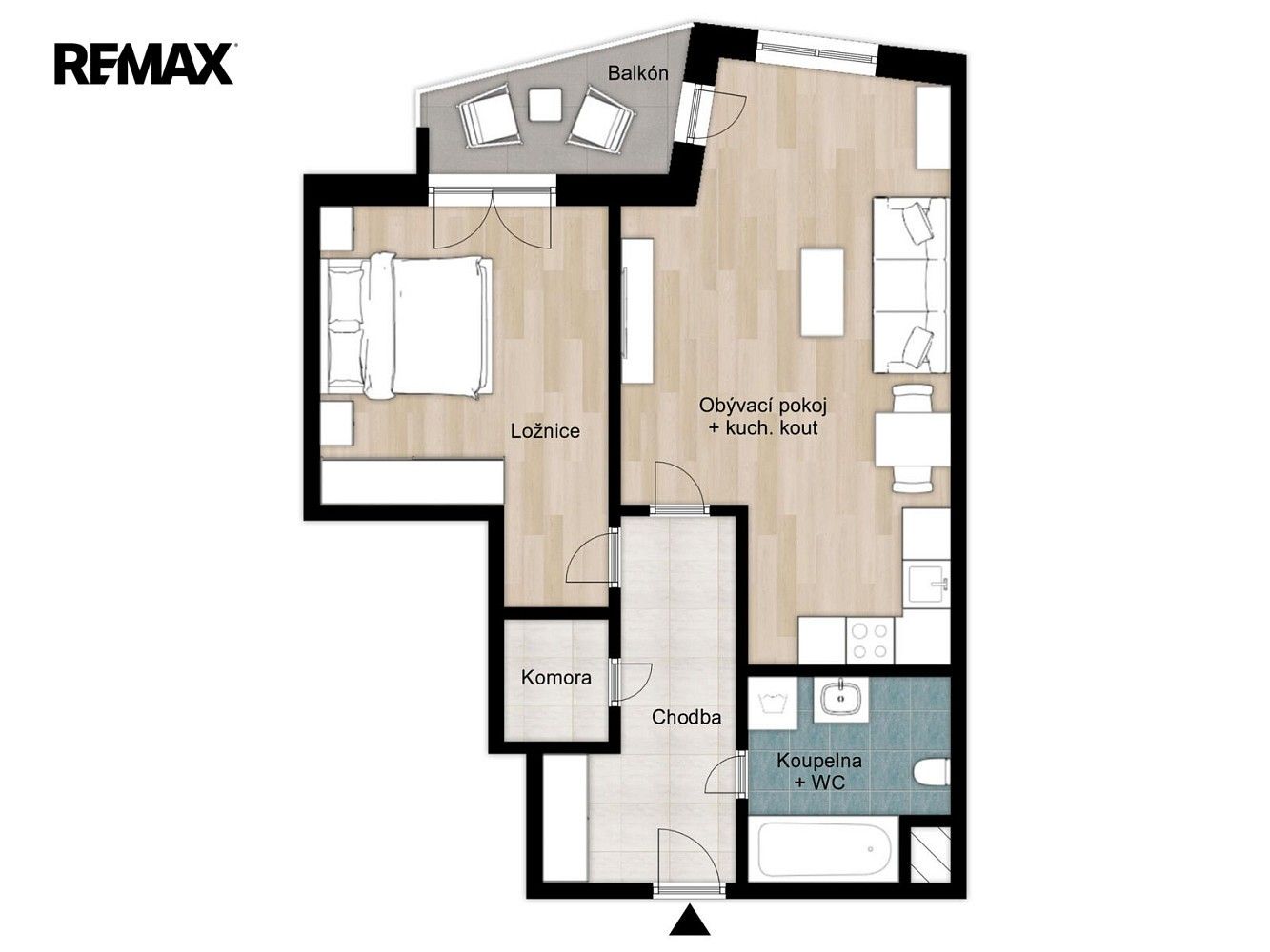 Byt 2+kk · 60 m² · Praha - Dolní Měcholupy, okres Praha 15, Hlavní město Praha - 3