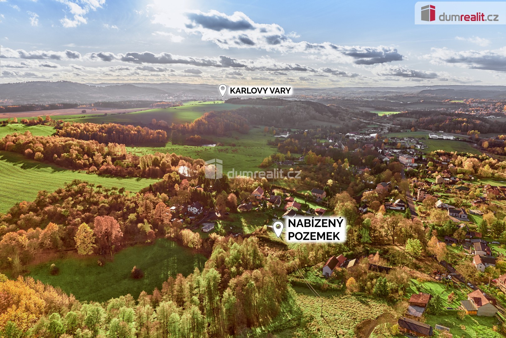 Pozemek pro bydlení · 1 003 m² · Bor, Sadov - 3