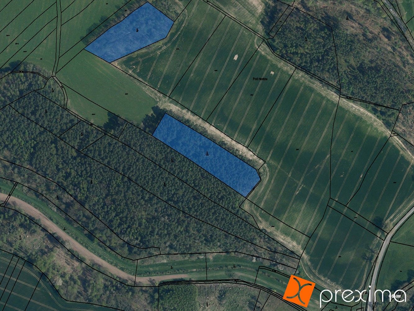 Les, 7 218 m²