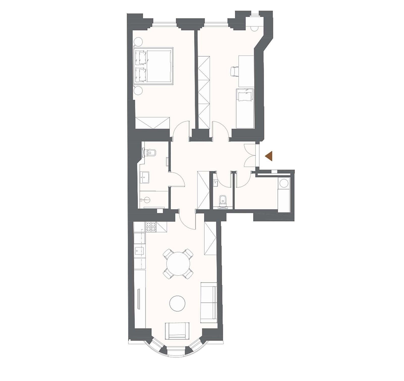 Prodej byt 3+kk - Bělehradská, Praha, 89 m²