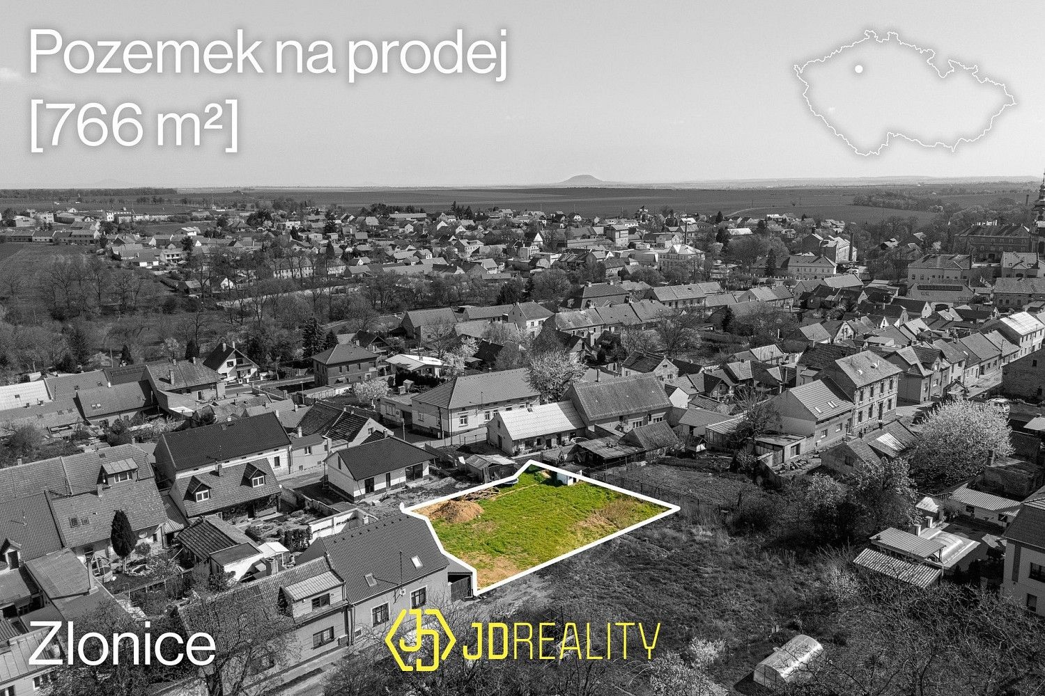 Prodej pozemek pro bydlení - Zlonice, okres Kladno, Středočeský kraj - 2