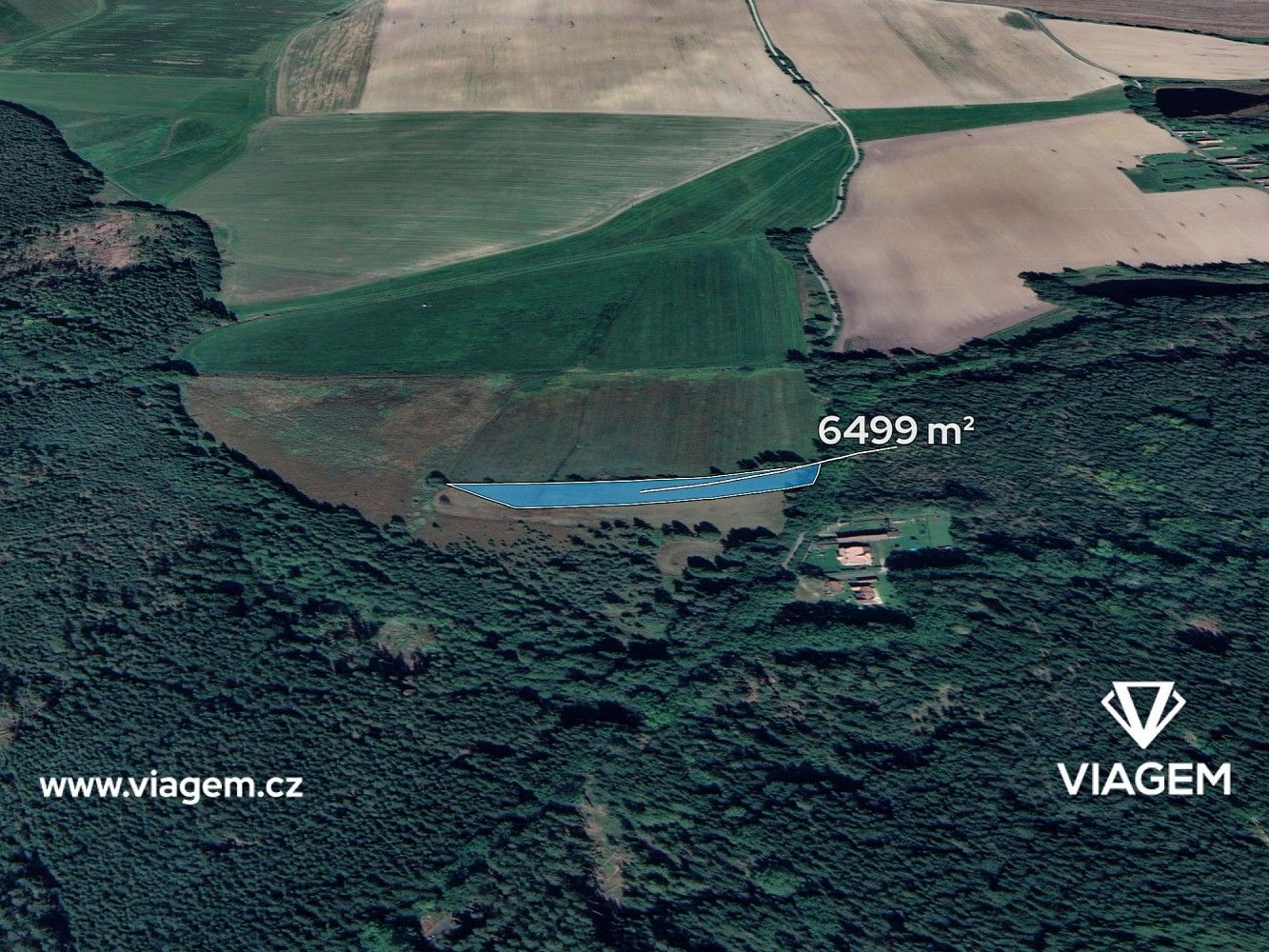 Zemědělský pozemek, 1 444 m²