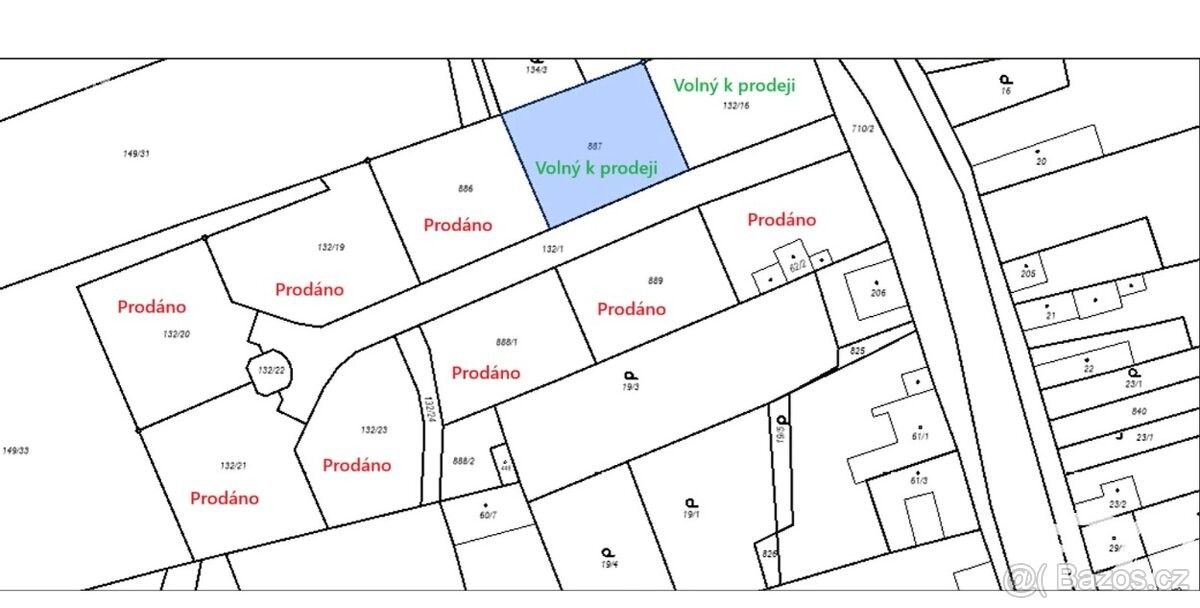 Pozemky pro bydlení, Luštěnice, 294 42