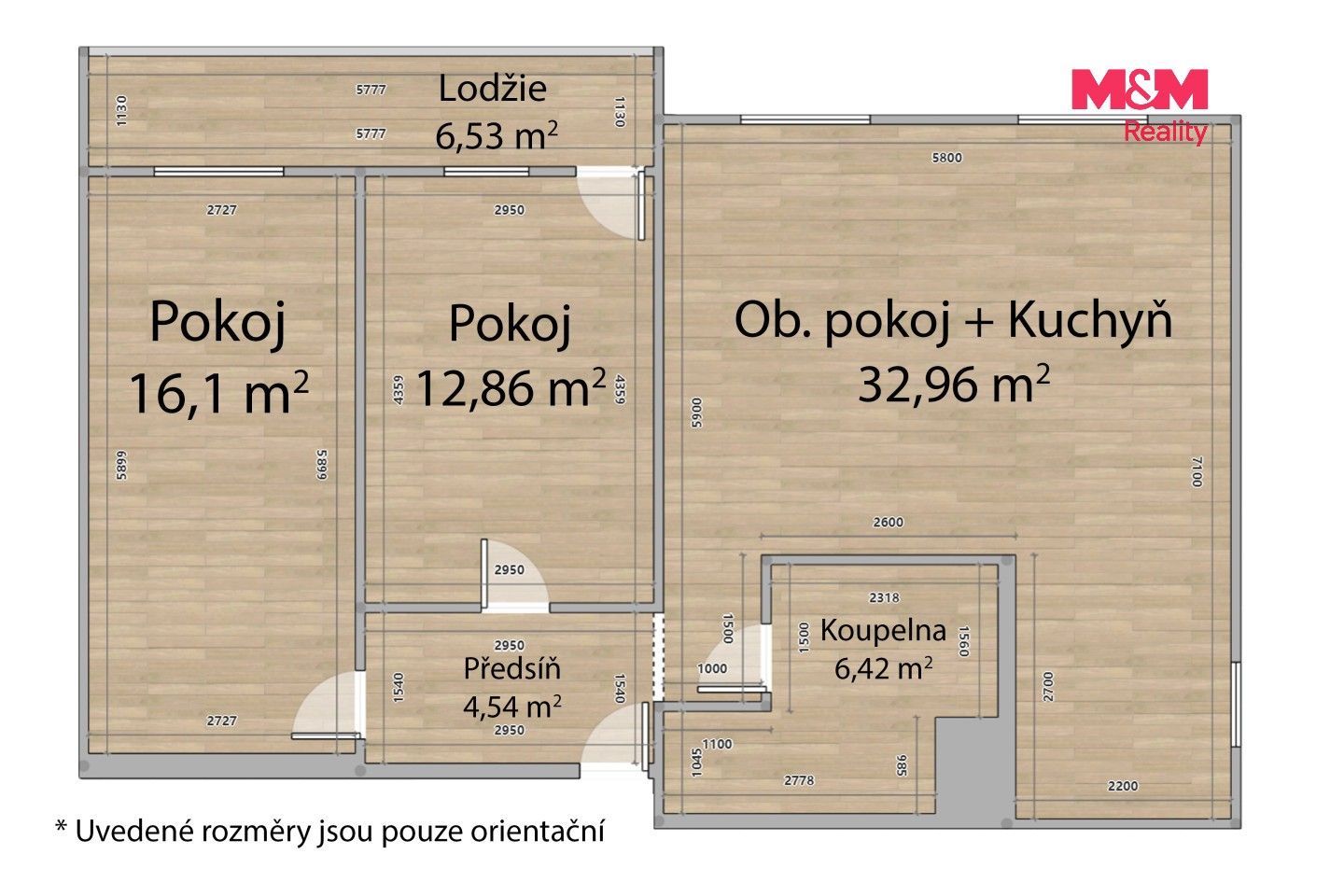 3+kk, Mirovická, Praha, 76 m² - 2