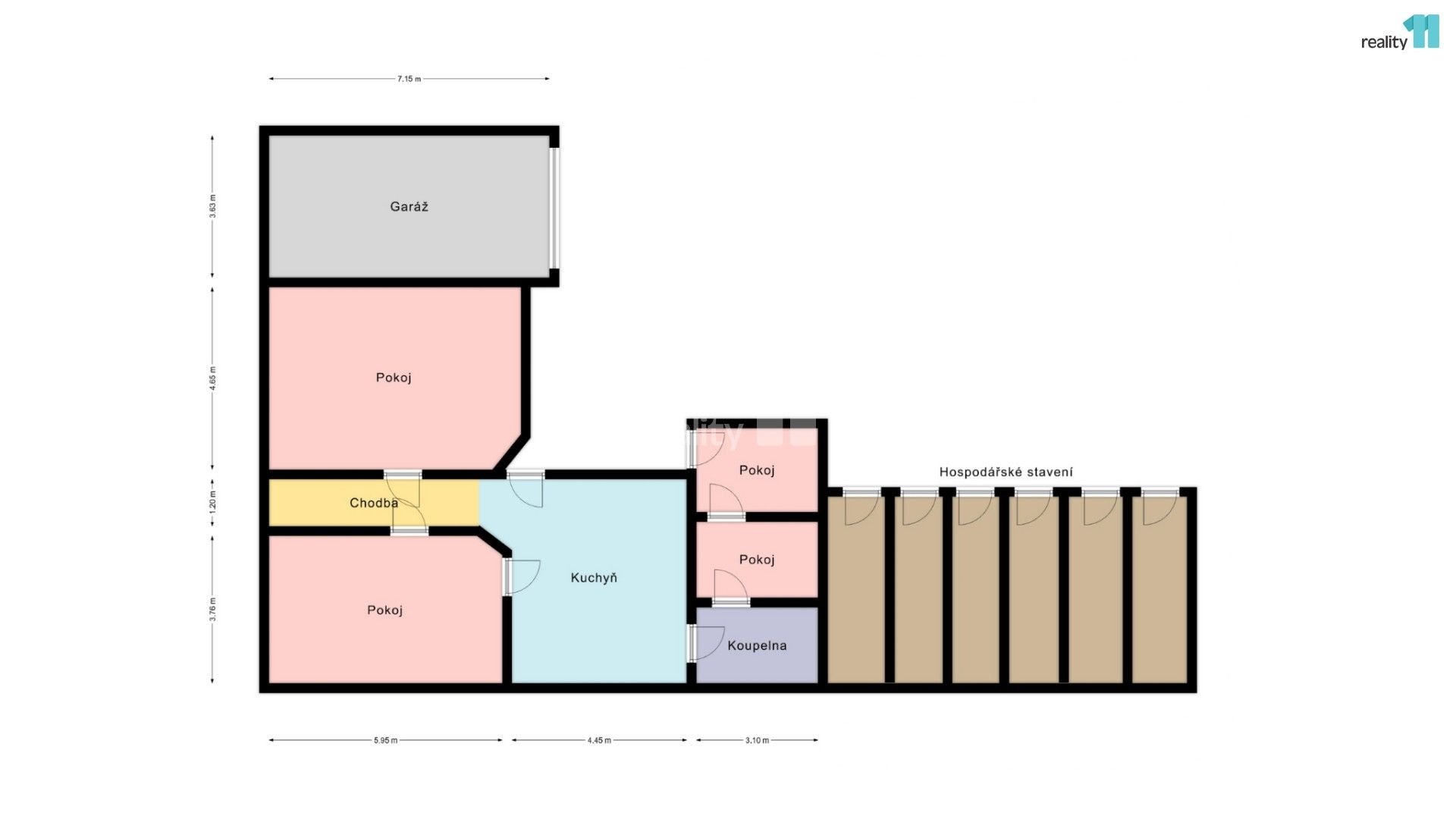 Prodej rodinný dům - Žeravice, 105 m²