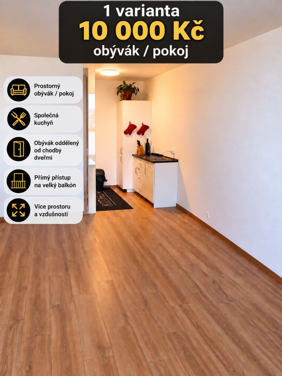 2+kk, Milánská, Praha - Horní Měcholupy, 50 m² - 1