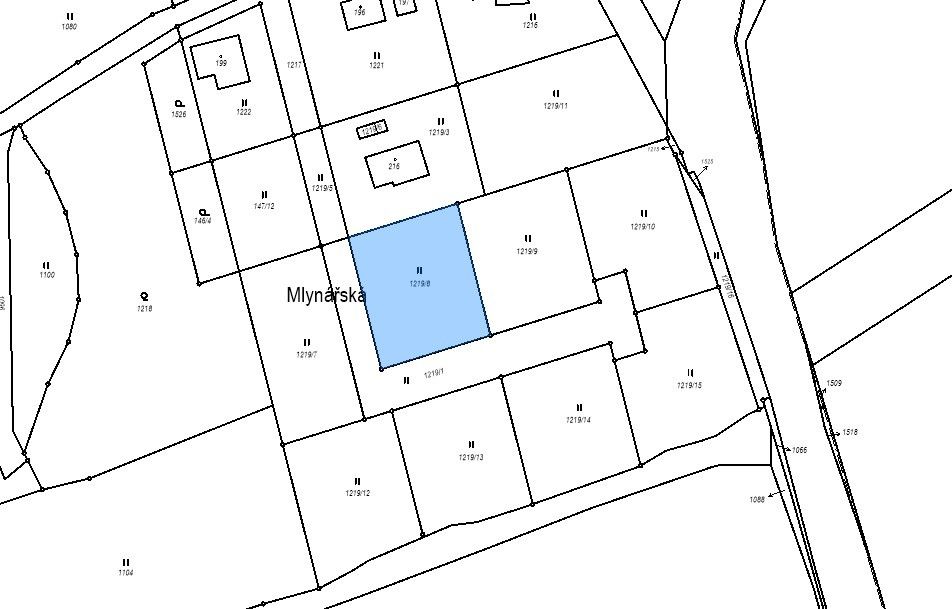 Prodej pozemek pro bydlení - Česká Skalice, 552 03, 1 216 m²