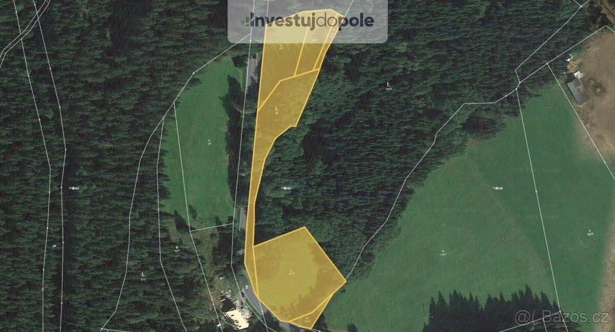 Prodej louka - Vimperk, 385 01, 12 674 m²