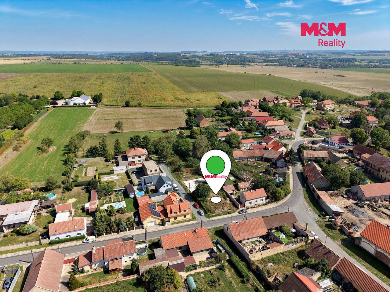 Pozemek pro bydlení · Černuc - Miletice, okres Kladno, Středočeský kraj - 4