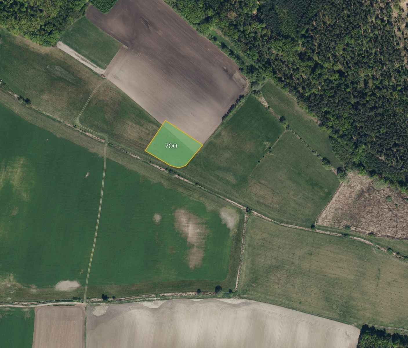 Zemědělský pozemek, 5 453 m²