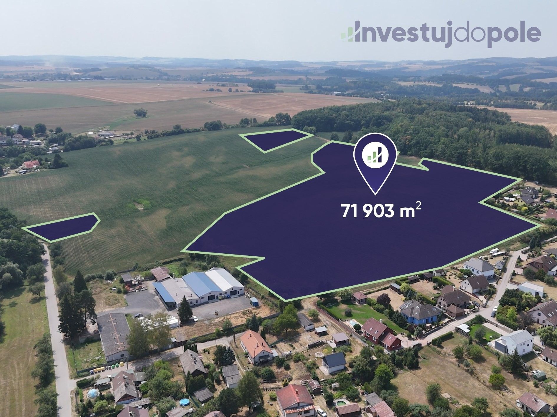 Zemědělský pozemek, 71 903 m²