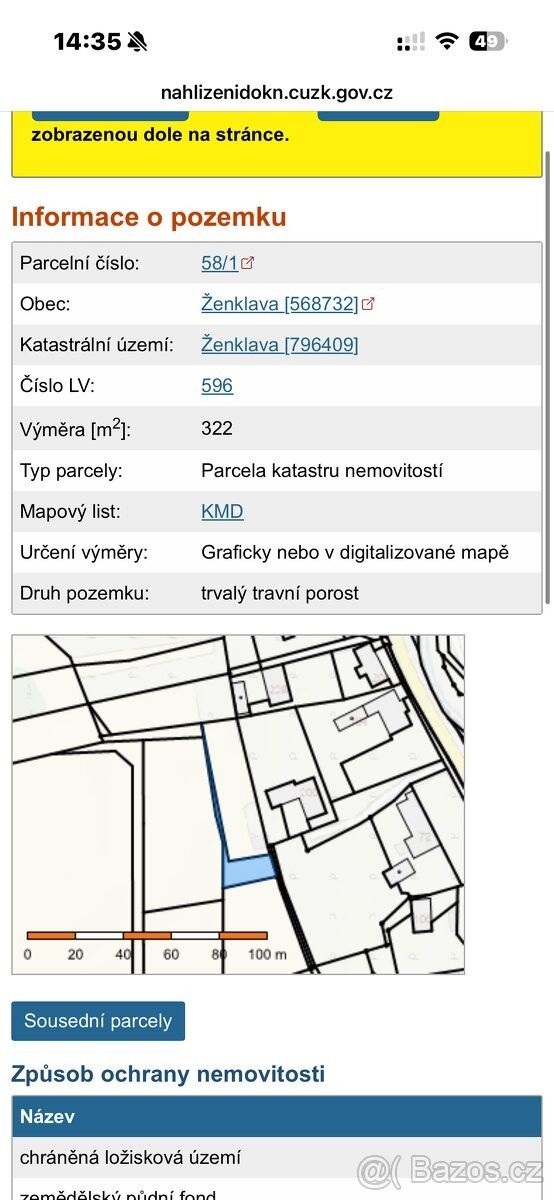 Pozemek pro bydlení · Ženklava, 742 67 - 3