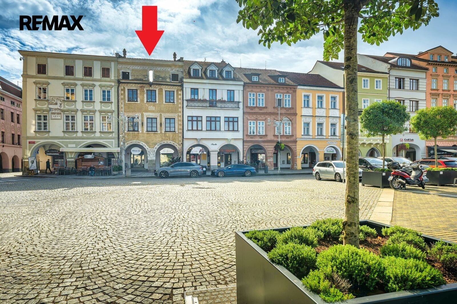 Památky, nám. Přemysla Otakara II. 114, České Budějovice 1, 593 m² - 1