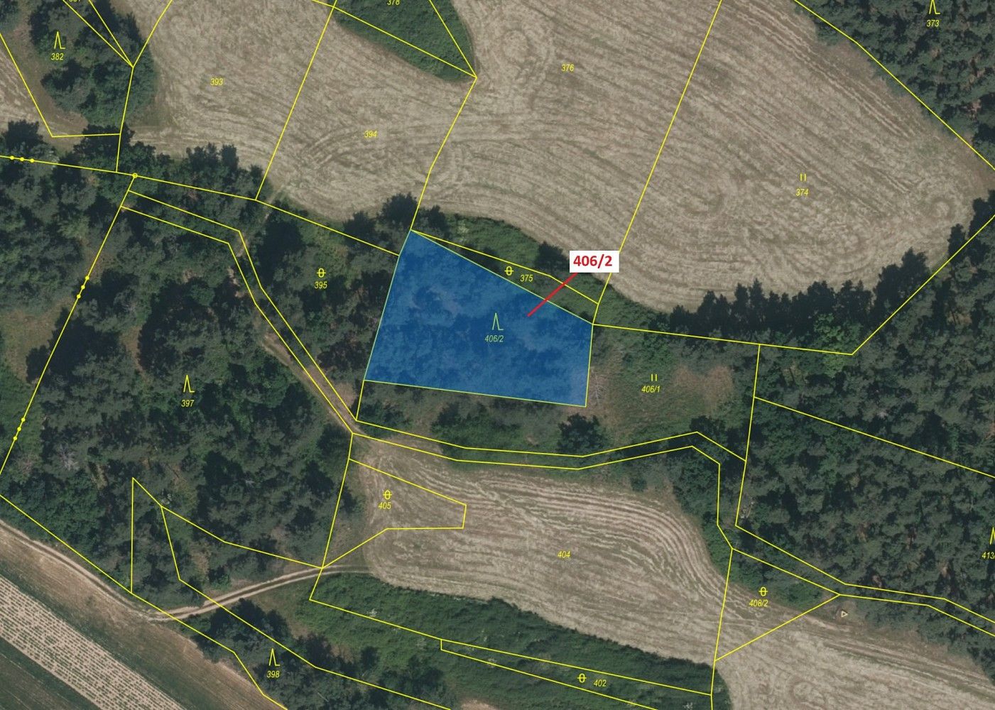 Prodej les - Čečelovice, okres Strakonice, Jihočeský kraj - 2