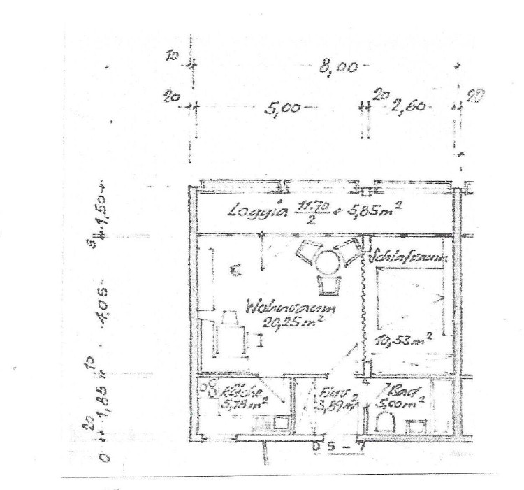 2+1, Herschelstraße 28 Ingolstadt Ingolstadt Bayern 85057, 51 m² - 2