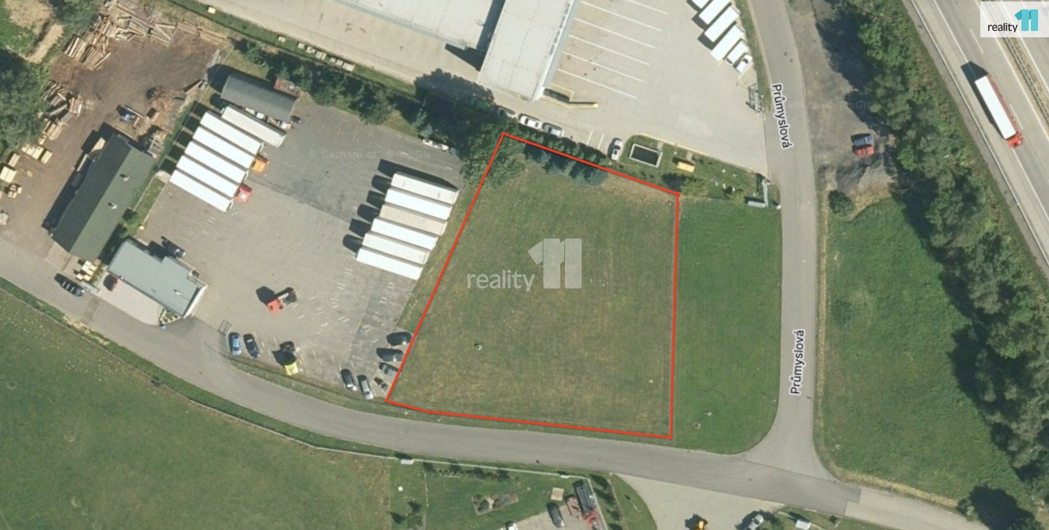 Komerční pozemek · 2 833 m² · Průmyslová, Jiřice - 3